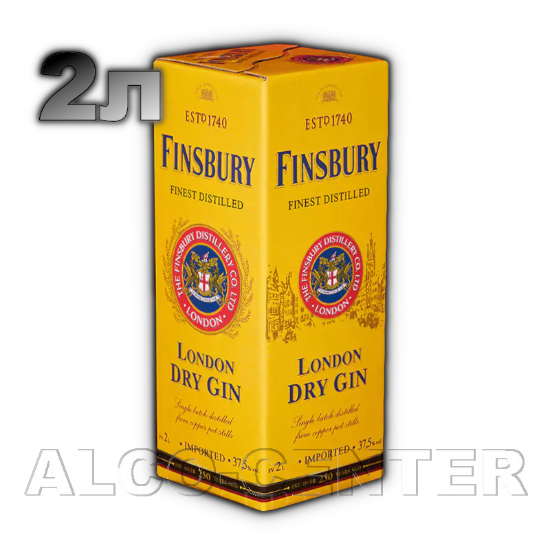 Лондонский сухой джин «Финсбери» (Finsbury) – купить в Украине по низкой цене в розницу и оптом